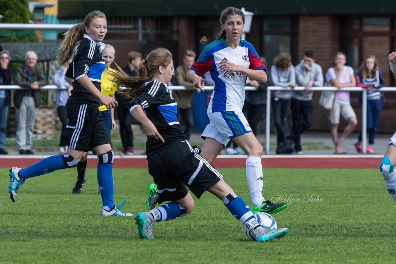 Bild 198 - wBJ SV Henstedt Ulzburg - Hamburger SV : Ergebnis: 0:2